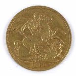 A 1903 gold sovereign