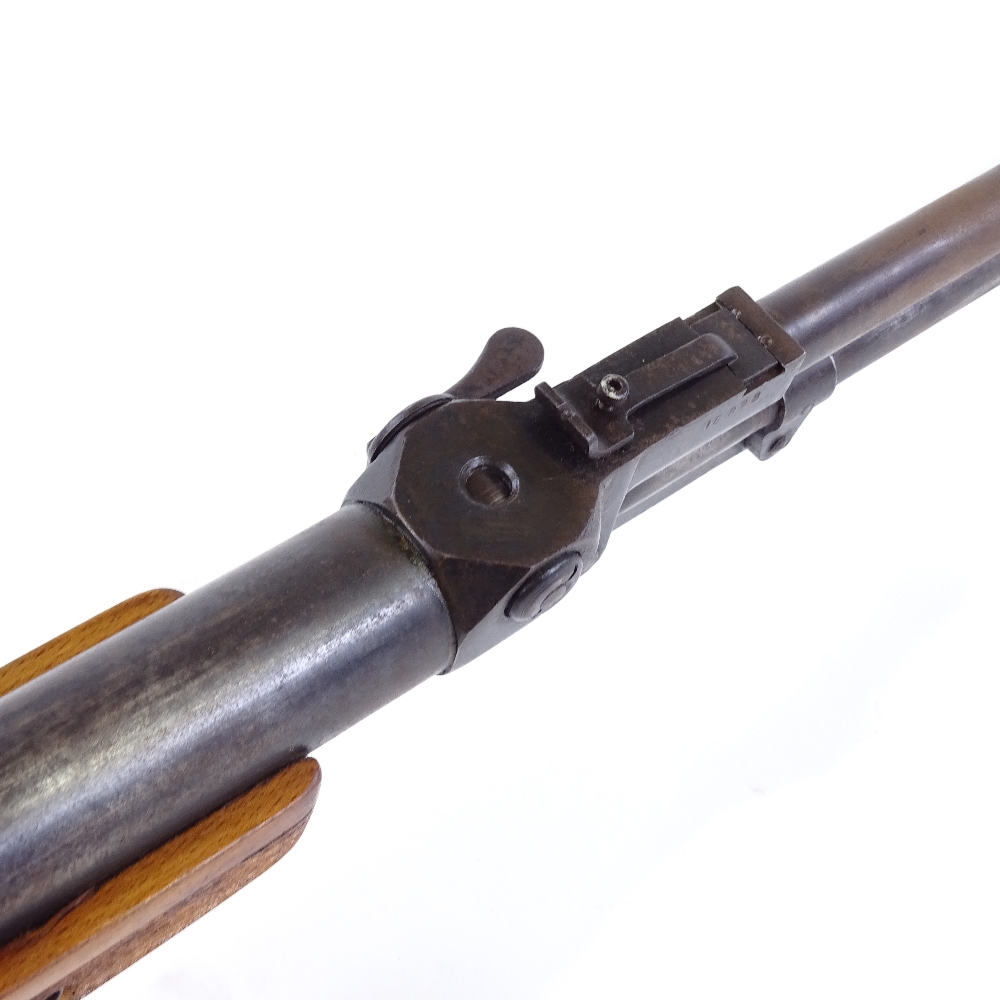 A Relum Tornado air rifle, 0.22 calibre, under lever, circa 1970s, working order - Image 5 of 6