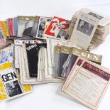 A collection of Magic magazines from 1940s, 50s and 60s