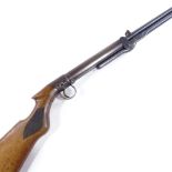 BSAL model air rifle, 0.177 calibre, under lever, circa 1925, working order