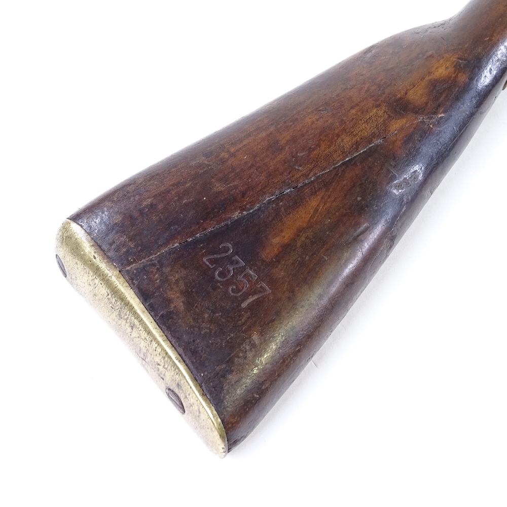 An Antique percussion rifle - Image 3 of 5