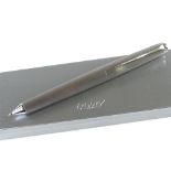 Lamy Germany, brushed stainless steel ball pen, new and boxed