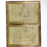 Pair of 19th century ink drawings, methods of healing, indistinctly signed and dated 1892, 9.75" x