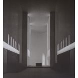 John Pawson, lithograph, the church at Novy Dvur 2001, signed by the artist, from an edition of 150,