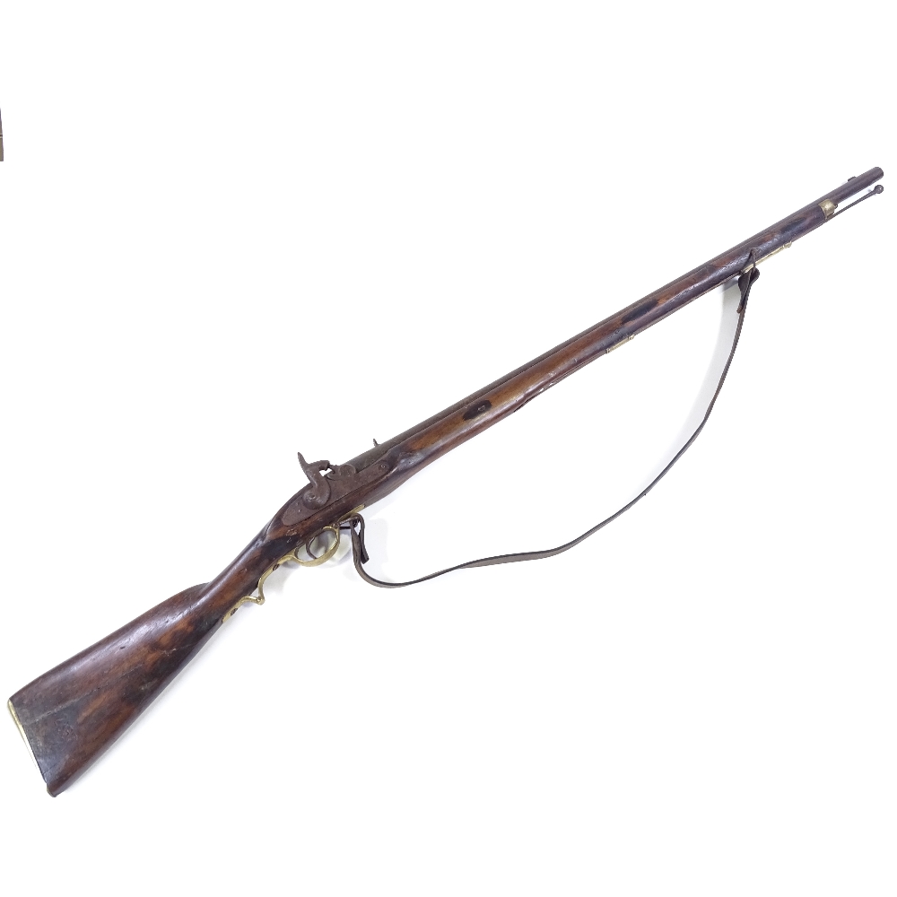 An Antique percussion rifle - Image 2 of 5