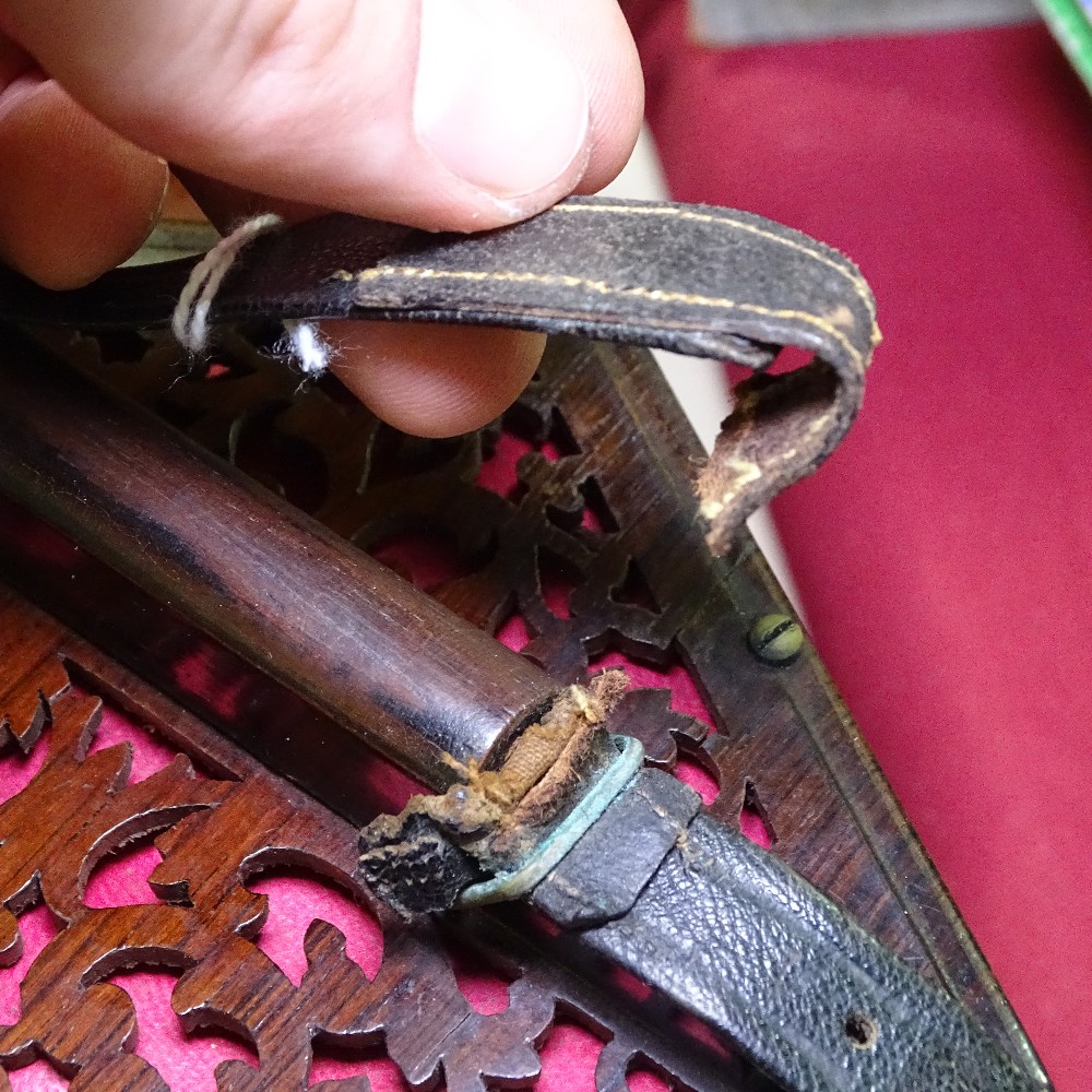 A Louis Lachenal patent concertina in original walnut case - Image 5 of 7