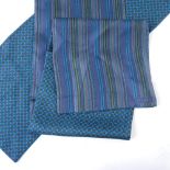 Ted Baker London, long silk double-sided scarf, 178cm x 16.5cm