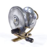 Malloch's patent brass-mounted fishing reel