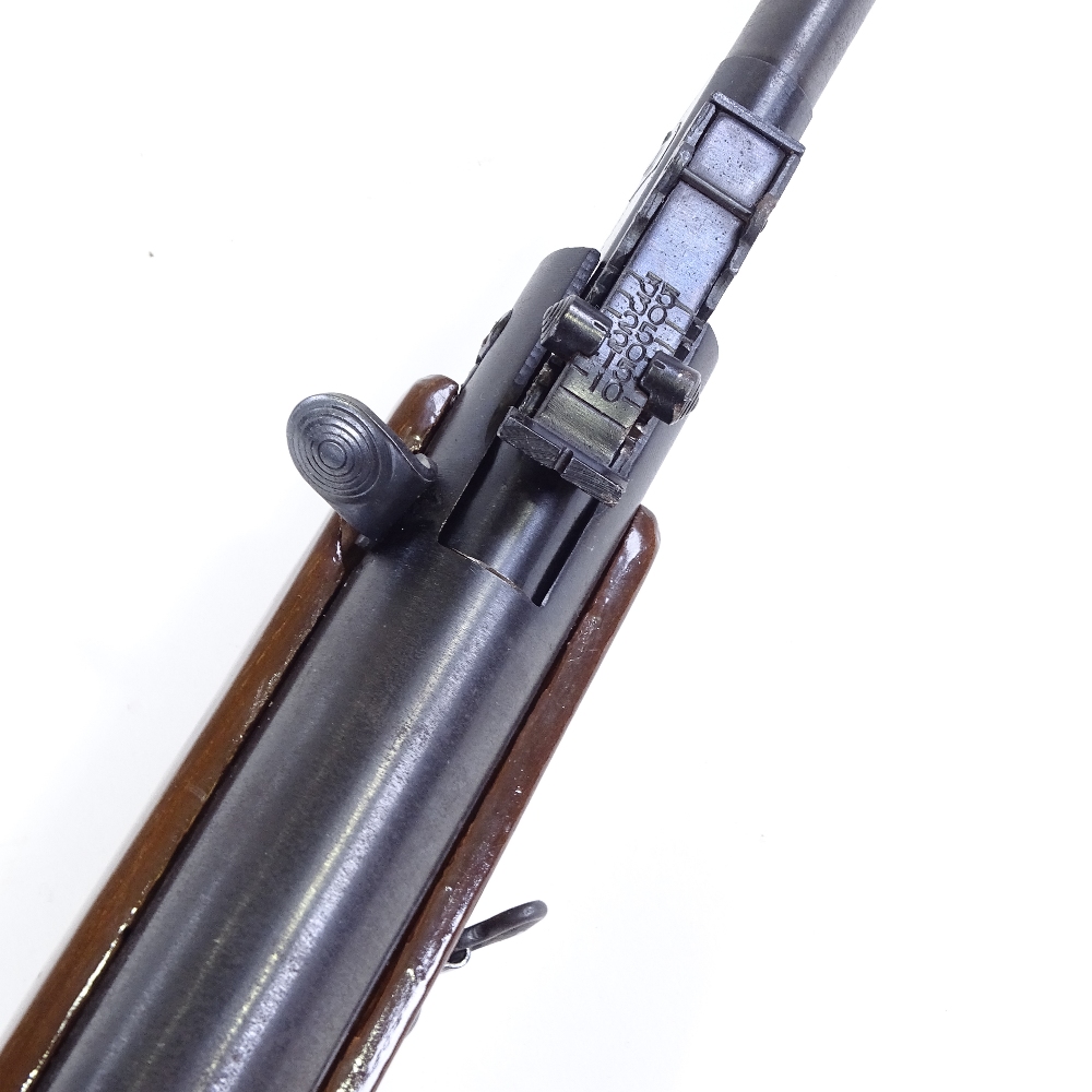 A Chinese air rifle, 0.177 calibre, break barrel, circa 1970s, working order - Image 5 of 5