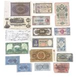 A group of bank notes