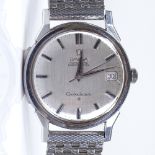 OMEGA - a stainless steel Constellation automatic chronometer wristwatch, circa 1960s, brushed