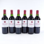 6 bottles of Fontagnac Bordeaux wine