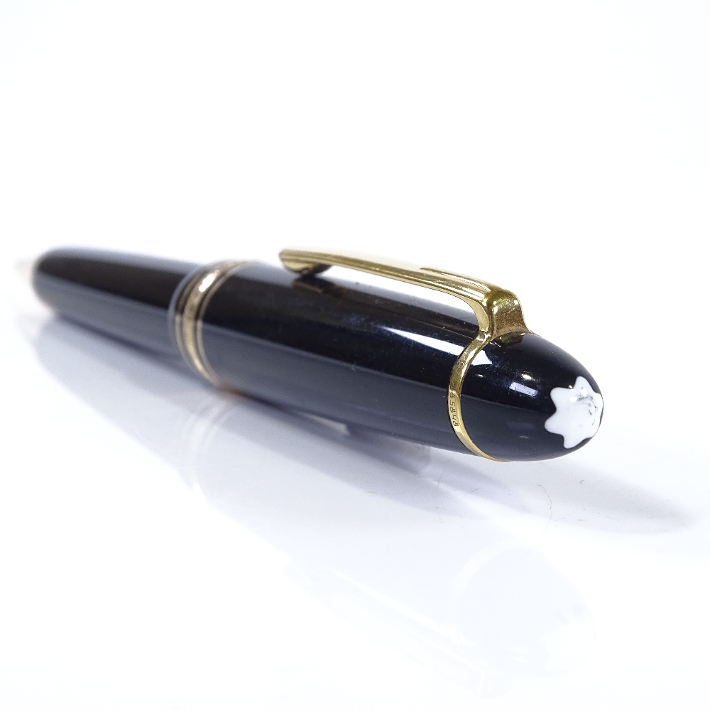 A Mont Blanc Meisterstuck ballpoint pen - Image 2 of 3