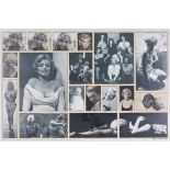 Tony Cahill, Marilyn Monroe, photo montage, signed on the mount, dated 1985, framed, overall