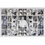 Tony Cahill, James Dean, photo montage, unsigned, dated 1988?, framed, overall dimensions 24" x 34"