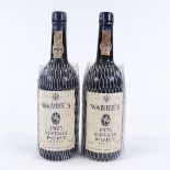 2 bottles of Warre's 1975 Vintage Port