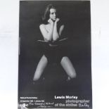 A group of Art Exhibition poster prints by Lewis Morley, all signed (3)