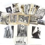 A group of Egyptian topographical photographs, advertising photographic images etc