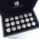 Royal Mint 2012, A Celebration of Britain (Olympic Games set), cased