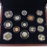 The 2017 United Kingdom Premium Proof Coin set, cased