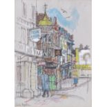 A group of 4 watercolours, including works by Sheila Appleton, Kay Whittenbury, and Arthur Hall,