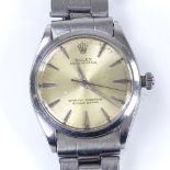 ROLEX - a stainless steel Oyster Perpetual automatic wristwatch, circa 1961, model no. 1002,