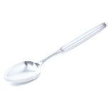 A George III Irish silver combination marrow scoop and spoon, by John Pittar, no date letter, length