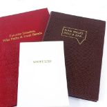Sloane Stationery, 3 new and unused luxury notebooks, largest 24.5cm x 17.7cm (3)