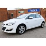 Vauxhall Astra, five door, 1.4 SRI, petrol motor car, reg. MA63 FWS, 18,089 miles, MOT until 26th