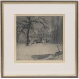 Luigi Kasimir (1881-1962), 'The Winter Palace', aquatint etching, signed in pencil by the artist,