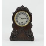 Fine George IV mahogany mantel timepiece by Bridgman & Brindle, London, circa 1825, the quality