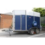 Ifor Williams horse trailer, HB505 (blue), 2000 model, with handbook