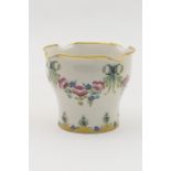 Macintyre Moorcroft fern pot, circa 1904-13, decorated with the '18th Century' pattern, printed