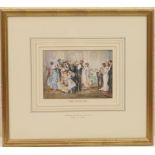 Albert Ludovici Jnr (1852-1932), High Society ball, watercolour, signed, titled to the mount, 12cm x