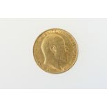 Edwardian half sovereign, 1907 (VF), weight approx. 4g