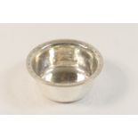 Liberty & Co. hammered silver bowl, Birmingham 1927, straight sided form with everted rim, 10.5cm