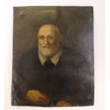 Italian School (18th or 19th Century), Portrait of St. Philip Neri (1515-95), oil on copper,