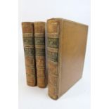 David Hume 'The History of England' in two volumes, printed for Thomas Kelly, 1823, illustrated,