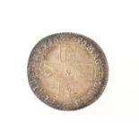 William III shilling, 1696, Chester Mint (EF)