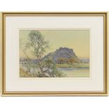 George F Nicholls (exh. 1885-1937), Stirling Castle, watercolour, signed, 28cm x 41cm