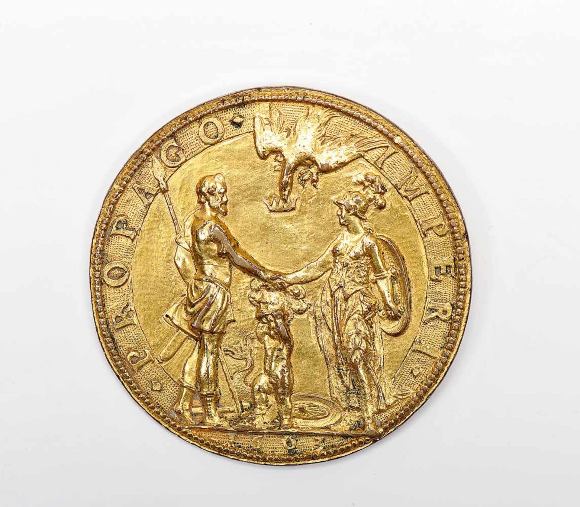 A Medal celebrating the birth of Louis XIII (1601-1643), son of Henry IV (1553-1610) and Maria de - Bild 2 aus 2