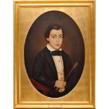 Portrait of D. João José Maria de Melo Abreu, 3rd Count of Murça (1820-1869), oil on canvas,