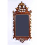 A Mirror, D. José I, King of Portugal (1750-1777), Brazilian rosewood veneer wooden frame with