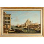 A View of Venice, oil on canvas, Italian school, 18th/19th C., relined, small restoration, Dim. -