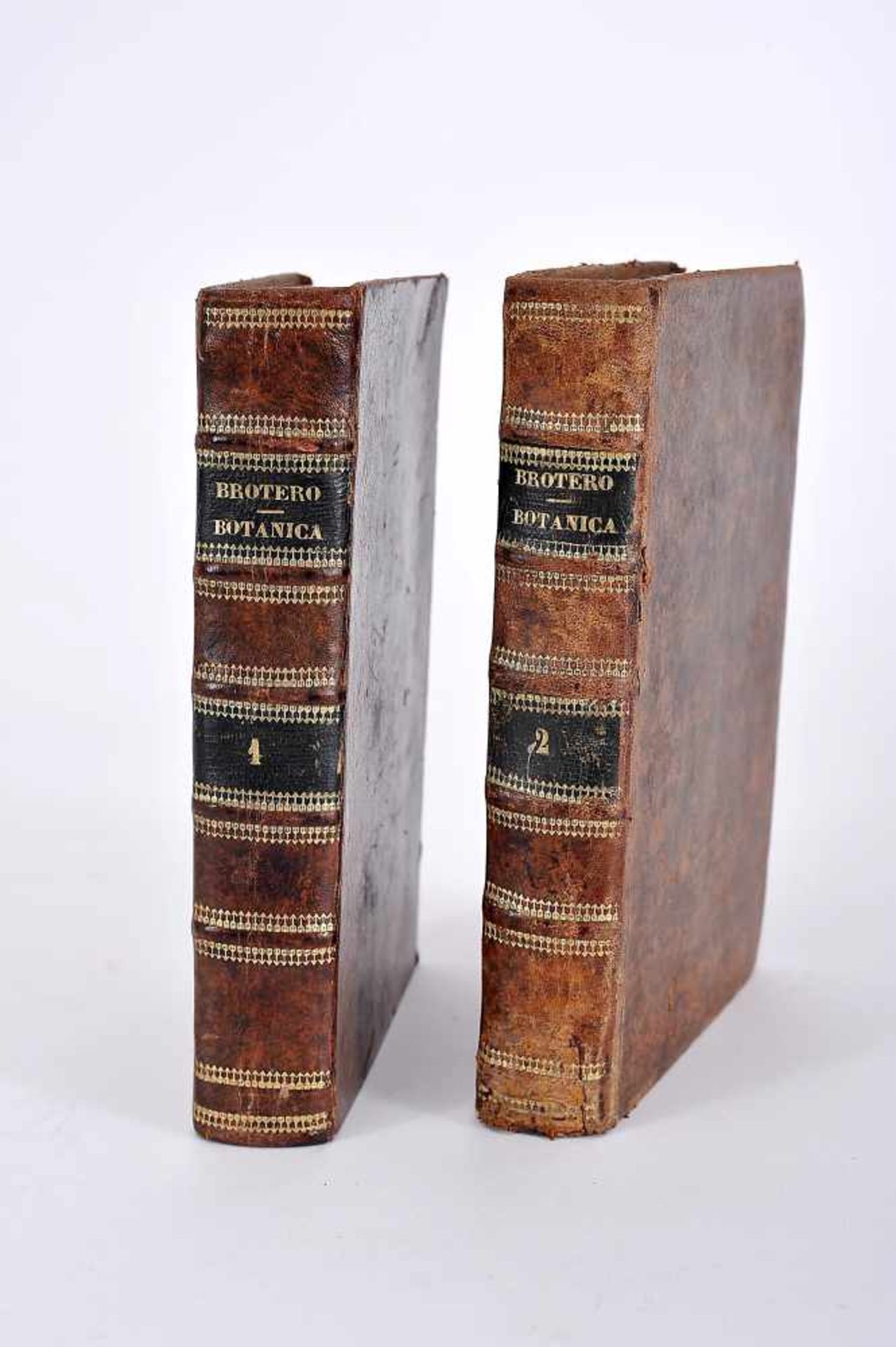 Compendio de Botanica, de Brotero, 1788, BROTERO, Félix de Avelar.- Compendio de botanica, ou noções