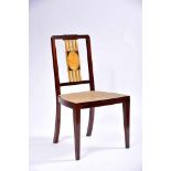 A Chair, D. Maria I (Queen of Portugal) style, Brazilian rosewood, Brazilian rosewood and