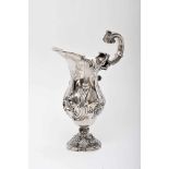 A large ewer with broken handle, D. José I, King of Portugal (1750-1777), 833/1000 silver,