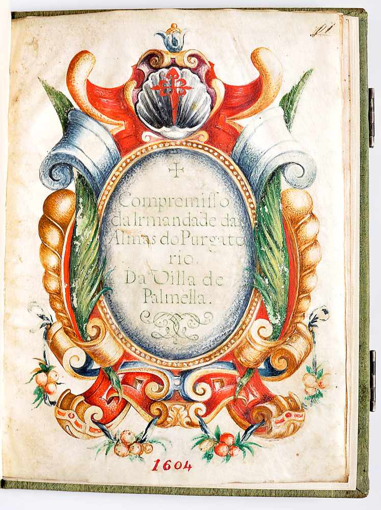 Compromisso da Irmandade das Almas do Purgatório da Vila de Palmela, 1604-1605, MANUSCRITO.- - Image 2 of 2