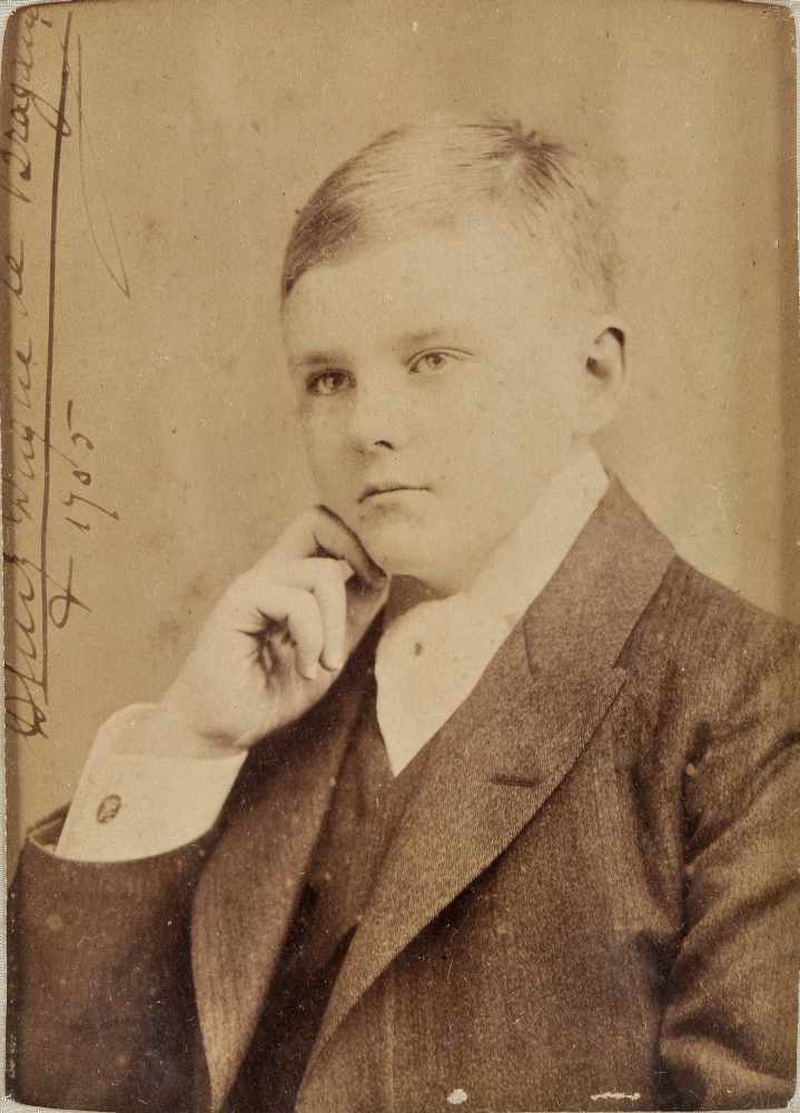 Portrait of the Crown Prince D. Luís Filipe of Portugal (1887-1908), photograph on cardboard, - Image 2 of 2