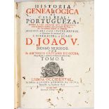 Historia genealógica da Casa Real Portugueza, 1735-1749, SOUSA, D. António Caetano de.- Historia